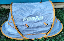 Portable Pop-Up Travel Tent Infant Toddler Baby Child BLUE/ORANGE 4X2.5' PORAY