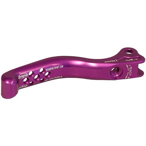 Hope Tech 4 X2 Freno a Disco - argento/arancione - Leva sinistra