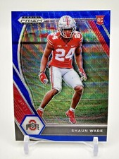 2021 Panini Prizm Draft Picks Shaun Wade Rookie 222/249 Blue Wave RC#137 Ravens