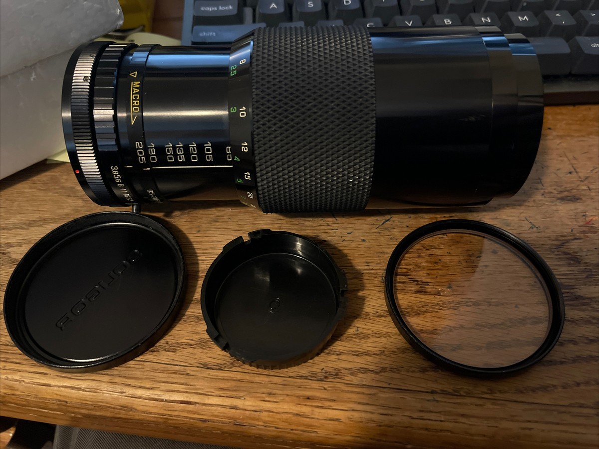 Soligor vintage Macro zoom lens 85-205MM screw 3.8 Canon-FD Fit | eBay