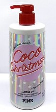    VICTORIAS SECRET PINK COCO CHRISTMAS ALMOND COCONUT HYDRATING BODY LOTION   