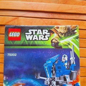 Manual Instructions Booklet LEGO Star Wars AT-RT (75002) Extra Spare Replacement