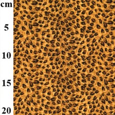 Animal Leopard print Cheetah Cat Skin 100% Cotton Fabric Sewing Craft Metre FQ