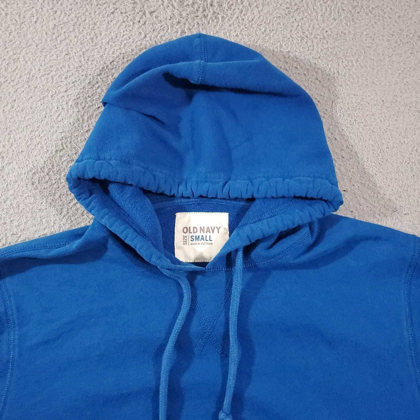 Old Navy Hoodie Mens Small Blue Solid Basic Casua… - image 3