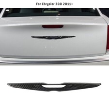 Carbon Fiber Rear Car Logo Badge Cover Trim For Chrysler 300 2011 Accessories Carbon Fiber Rear Car Logo Badge Cover Trim For Chrysler 300 2011 Accessories