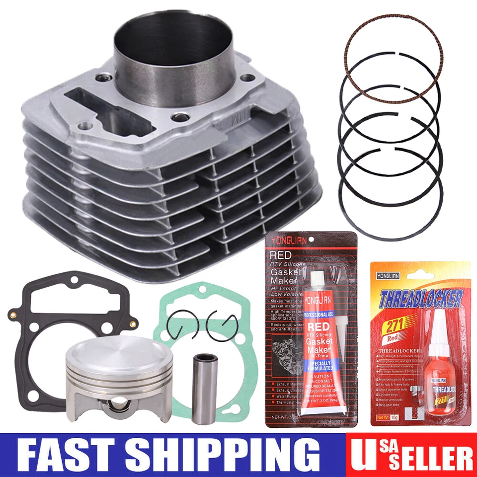 230cc Big Bore Cylinder Piston Gasket Top End Kit For Honda CRF230F SL230 XR230 - Image 4 of 4