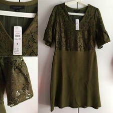 Ann Taylor olive dress, new with tag