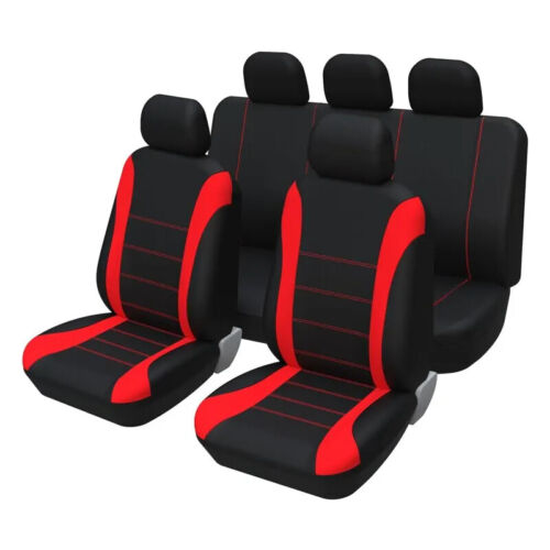 Car Seat Covers Full Set Universal Breathable Fabric Interior Accessories New