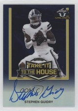 2020 Leaf Valiant Take it to the House Blue 4/25 Stephen Guidry #TH-SG1 Auto n1u