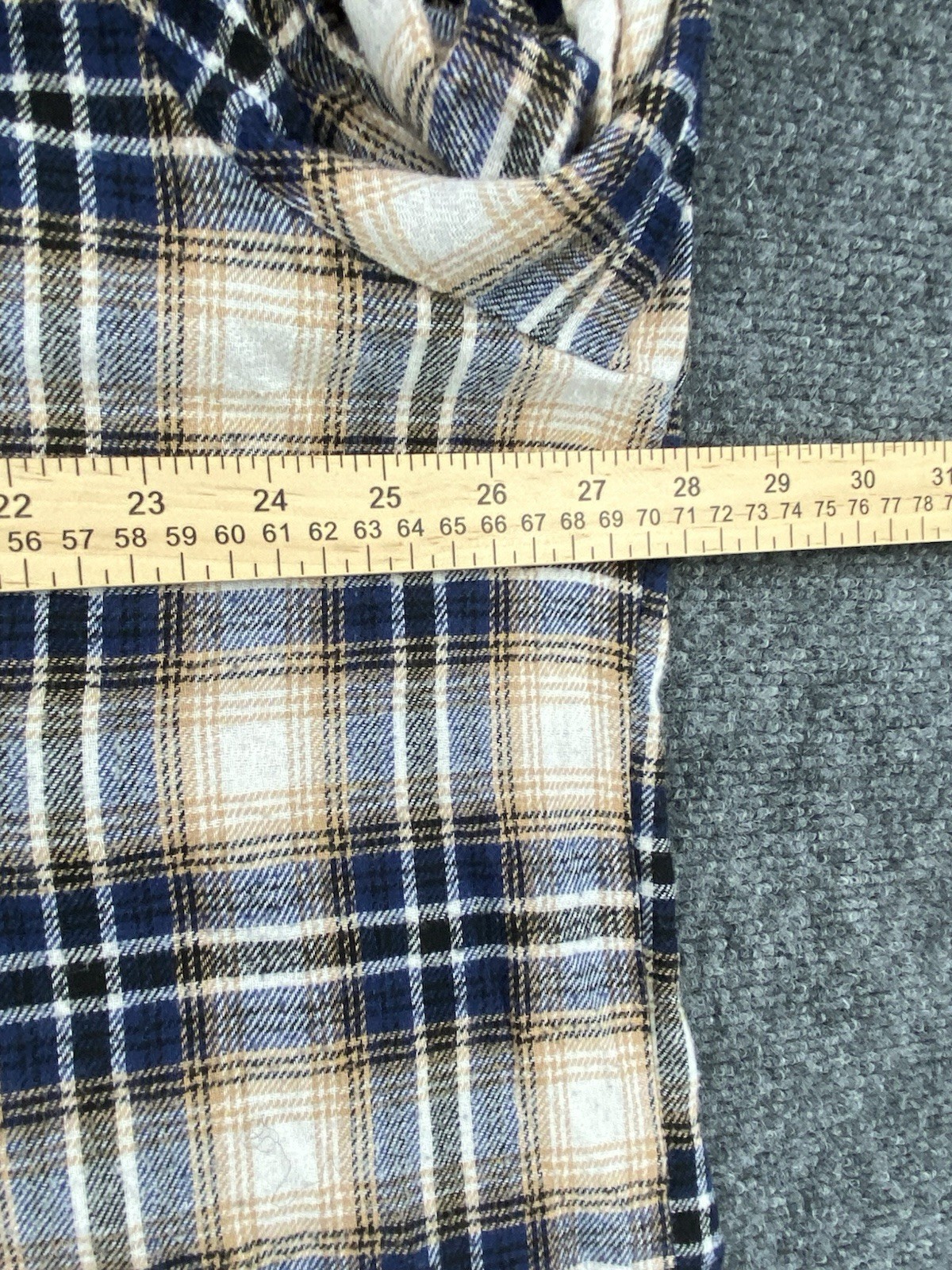 PrettyLittleThing Multicolor Oversized Flannel Bu… - image 4