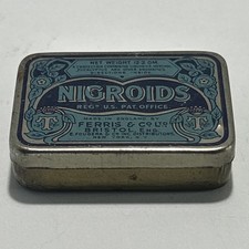 Vintage Ferris & Co. Nigroids Throat Lozenges...