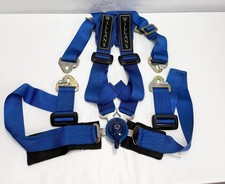 Vintage Willans 4 Point Racing Harness Seat Belt Blue Jdm Japan Used