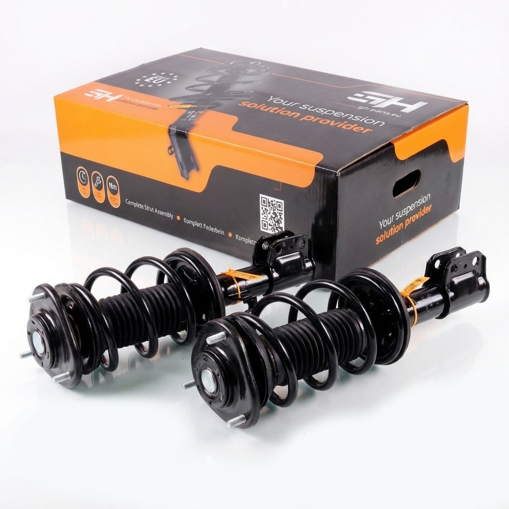 2x Complete Struts Assembly Front for Toyota Avensis (T25) 2.0 EU/IRL