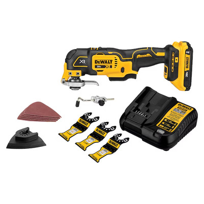 DEWALT XR 20V Brushless 3-Speed Oscillating Tool Kit w/ Li-Ion Battery DCS356D1