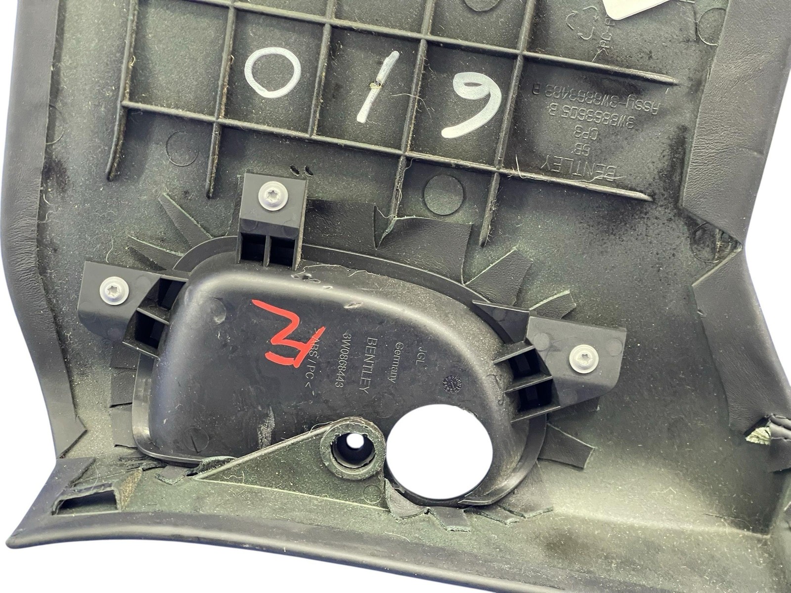 2006-2013 BENTLEY CONTINENTAL GTC FRONT LEFT RIGHT INTERIOR LOWER PANEL SET NOTE