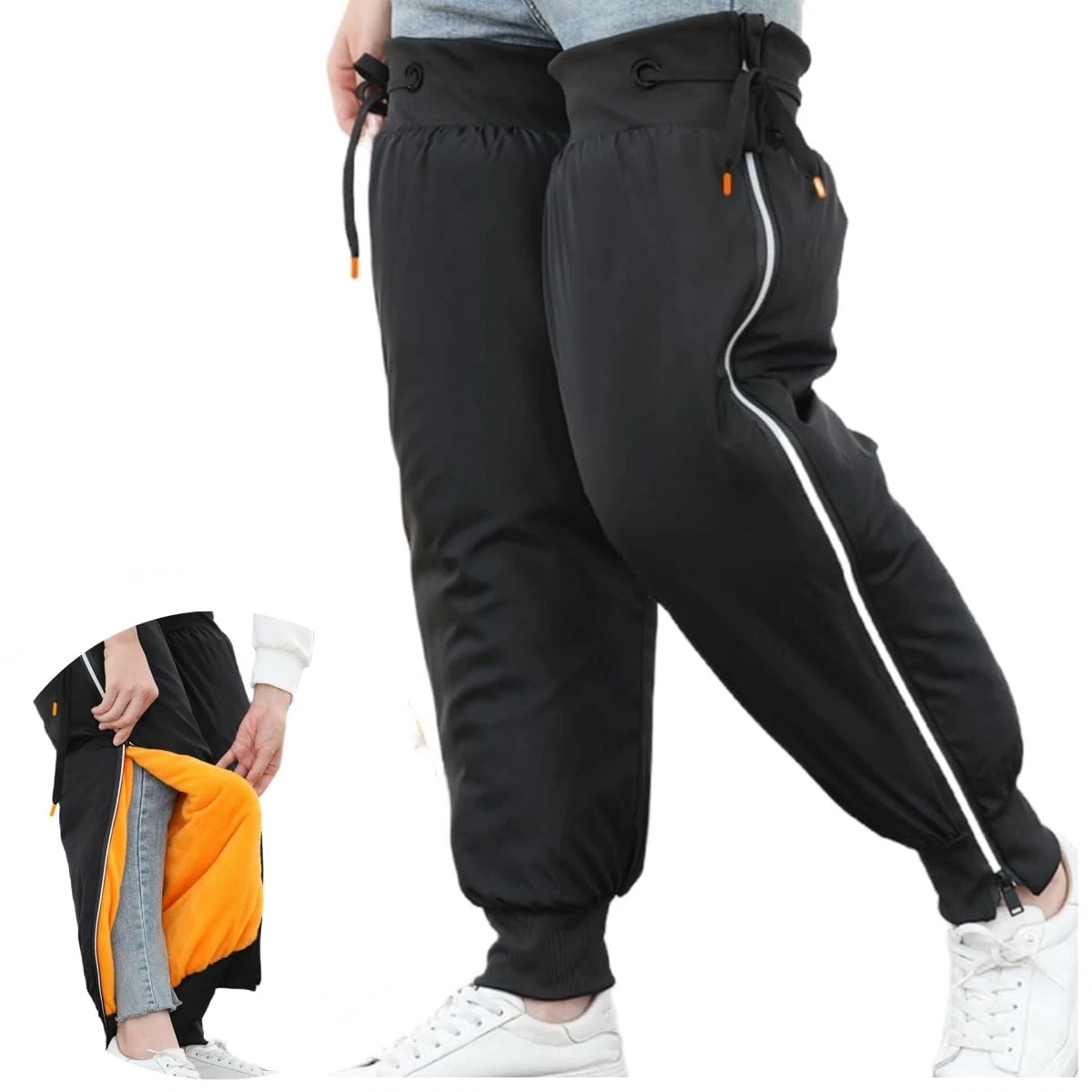 HKSICHENGKEJI Motorcycle Warm Leg Knee Sleeves Winter Windproof Black
Opens in a new window or tab