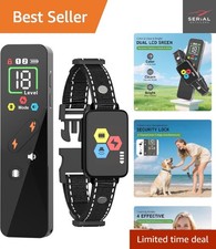 Waterproof Dog Training Electric Collar Rechargeable Remote Control 875 Yards US