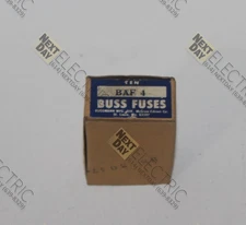 Bussmann, BAF 4, 4a 4 Amp Fuse Buss Bussman Cooper Eaton 250v