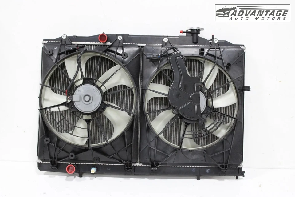 Honda Odyssey 2019-2025 motor refrigerante radiador y condensador y cubierta del ventilador OEM Foto 2 de 4