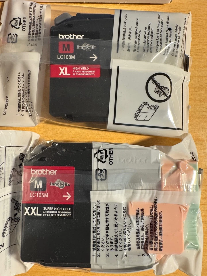 brother printer ink various cartridges lc103 - Image 4 of 4