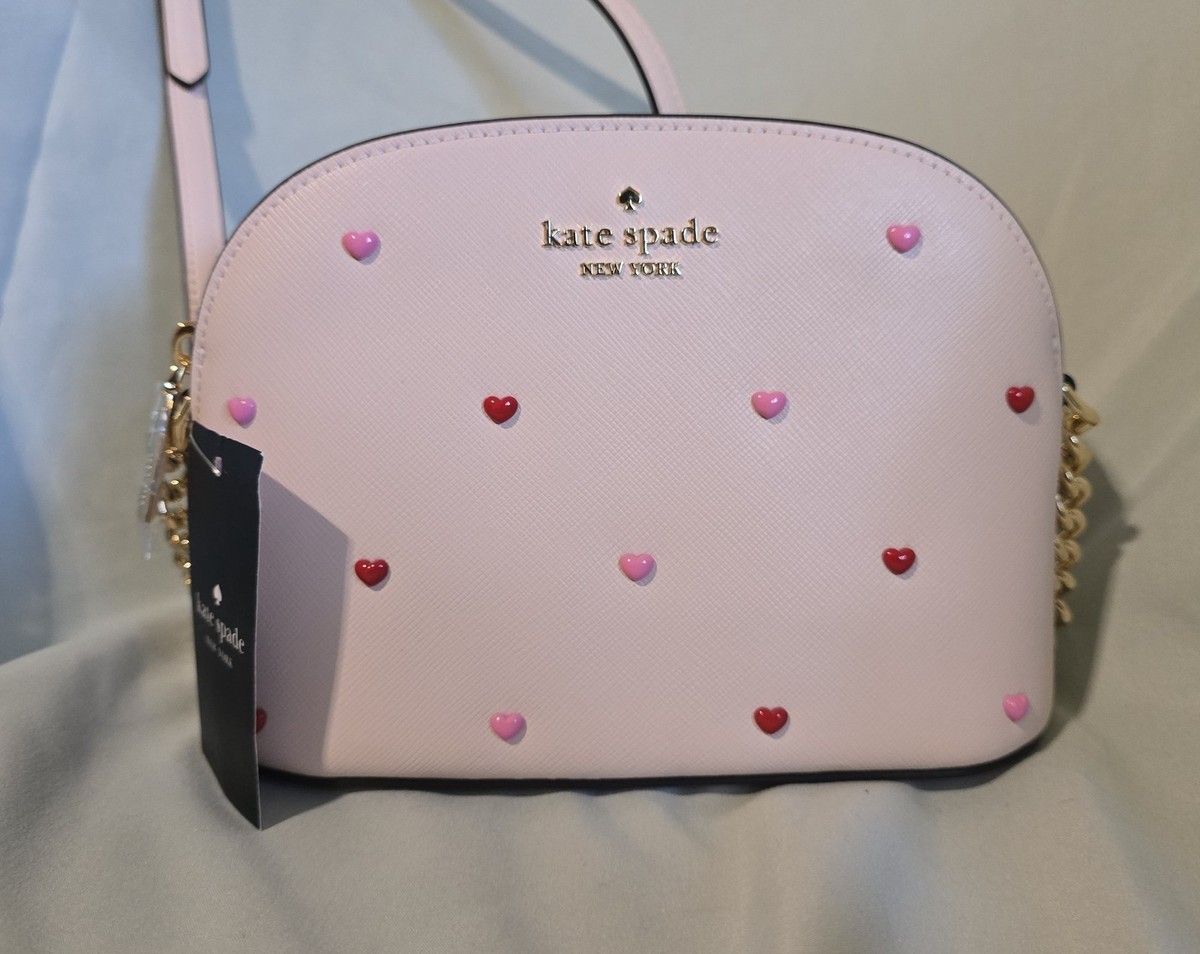 Kate Spade SPENCER STACI Celebration Hearts Small Dome Crossbody