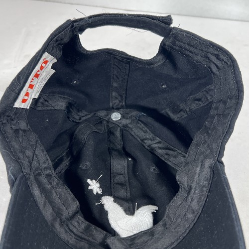 Chicken Black White Men's Baseball Cap Hat Otto One Size - Picture 10 of 10