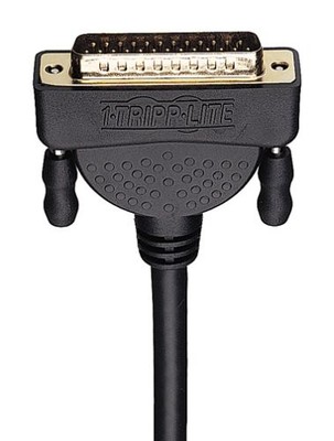 Tripplite P456006 6ft Null Modem Cable DB9F to DB25M