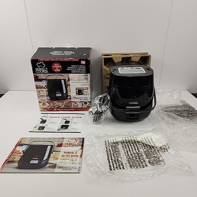 Fusion brand Perfect Cooker, electric pot cooker, NEW open box