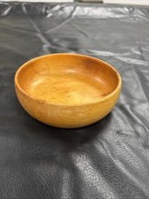 Wooden Bowl - Salad Size Bowl 5 3/4 Diameter Natural Wood
