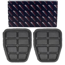 2x AIC Pedalgummi Brems- + Kupplungspedal für VW GOLF 2 3 PASSAT 6X0721173A 01C