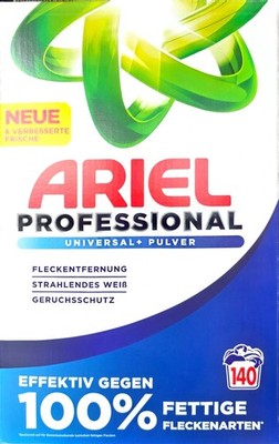Ariel Professional Vollwaschmittel Universal  Pulver 7,7 Kg   140 Waschgänge