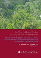 Lutz Fehrmann | Forests In Climate Change Research And Policy: The Role Of...