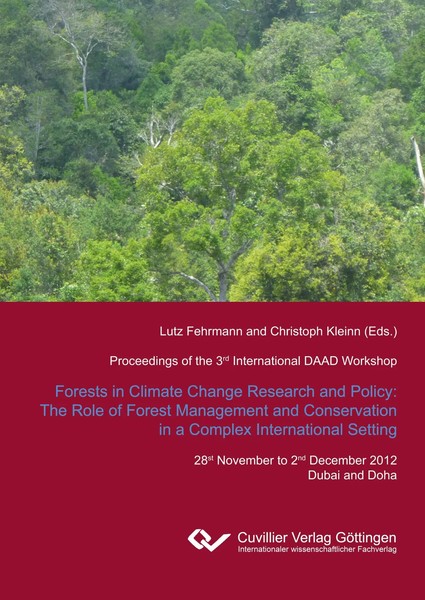 Lutz Fehrmann | Forests In Climate Change Research And Policy: The Role Of...-image