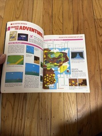 Vtg 1987 NES Official Nintendo Player's Guide w/ Sticker Sheet Stadium Events