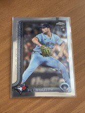 2025 Topps Chrome Update Mason Fluharty #USC161 (RC) Blue Jays