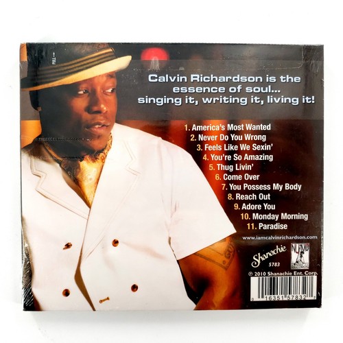 America's Most Wanted by Richardson, Calvin (CD, 2010) Brand New Factory Sealed - Picture 2 of 4