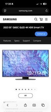 Samsung 2023 55” Q80C QLED 4K HDR Smart TV