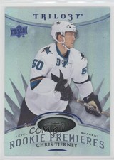 2014 Trilogy Level 1 Rookie Premieres Radiant Blue /499 Chris Tierney #127 1s8