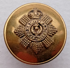 WW1 Scots Guards Officers 2 Part Mounted Large 21.7mm Button by Jennens & Co