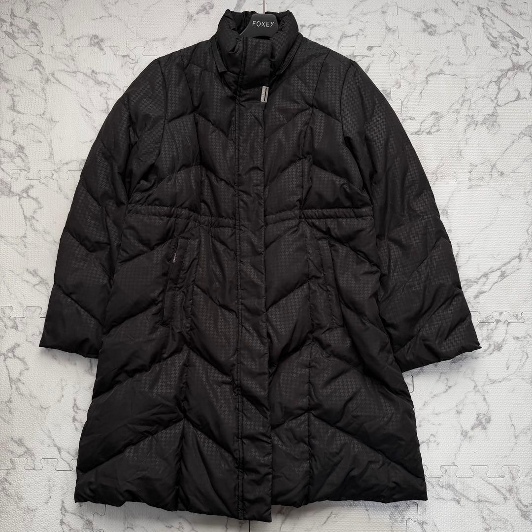 Balmain Down Coat Black Polyester Approx  Size L … - image 1