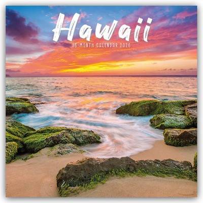 Carousel Calendar | Hawaii 2026 - Wand-Kalender | Kalender | Deutsch | 14 S.