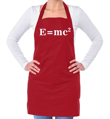 E=Mc2 - Unisex Erwachsene Schürze - Albert Science Formula Einstein Physik Geek