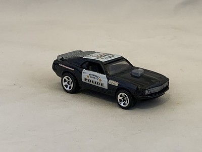 Hot Wheels 1970 Ford Mustang Mach 1 Burmudez 2002 Mainline #179 Black 5SPs