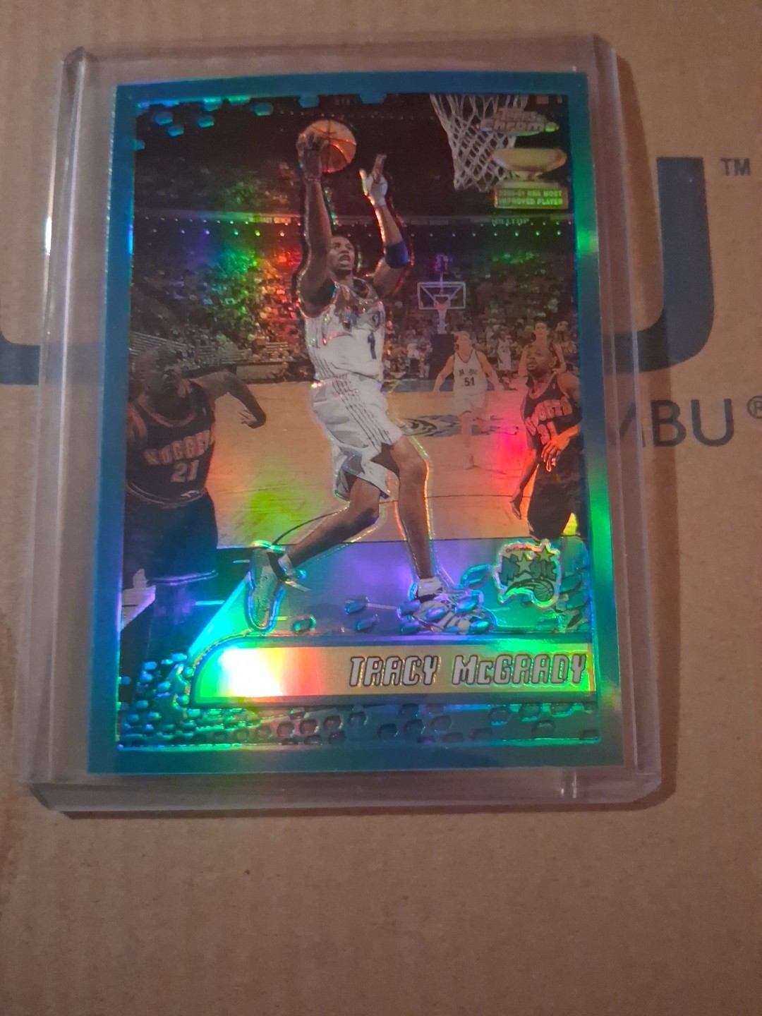 2001-02 Topps Chrome - Tracy McGrady #20 Refractor