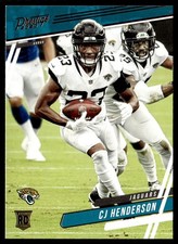 2020 Panini Prestige CJ Henderson Rookie Jacksonville Jaguars #308