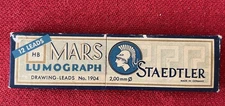 Vintage Staedtler Mars Lumograph 2.0mm HB Drawing Leads No.1904 – 11/12