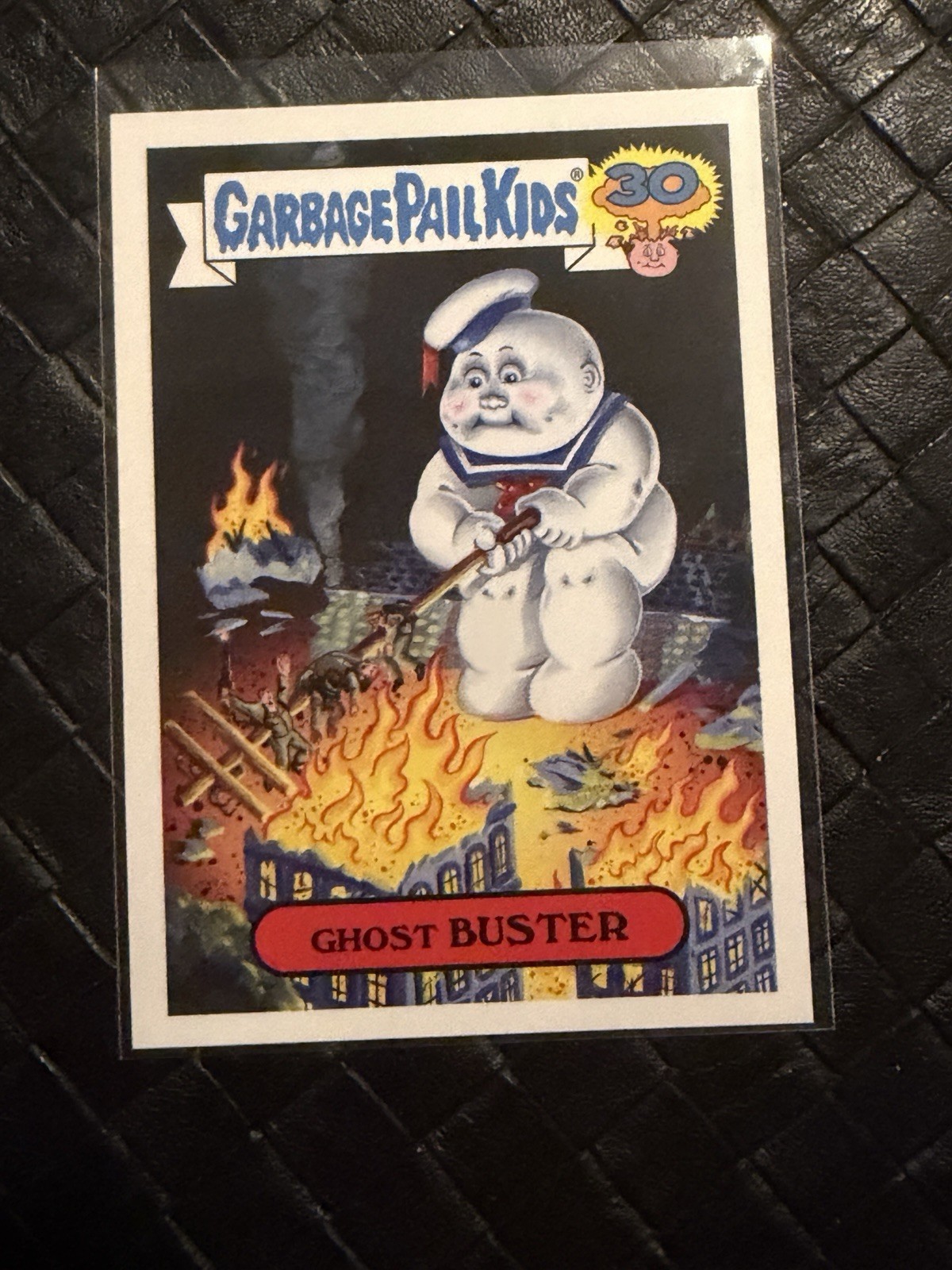 Ghost BUSTER #4b 2015 Garbage Pail Kids 30th Anniversary trading card — raw and PSA graded price guide