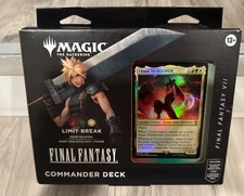 Magic The Gathering Final Fantasy Cloud Ex-Soldier Limit Break Commander Deck