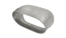 Vibrant 13576 Vert 304 SS Nominal 3 in. Oval/3.10 in. Center Rad-Set of 5