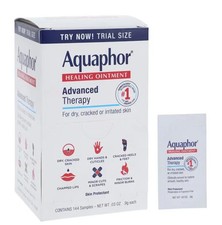 Aquaphor Healing Ointment Advanced Therapy Skin Protectant 144 Packets Pack of 2